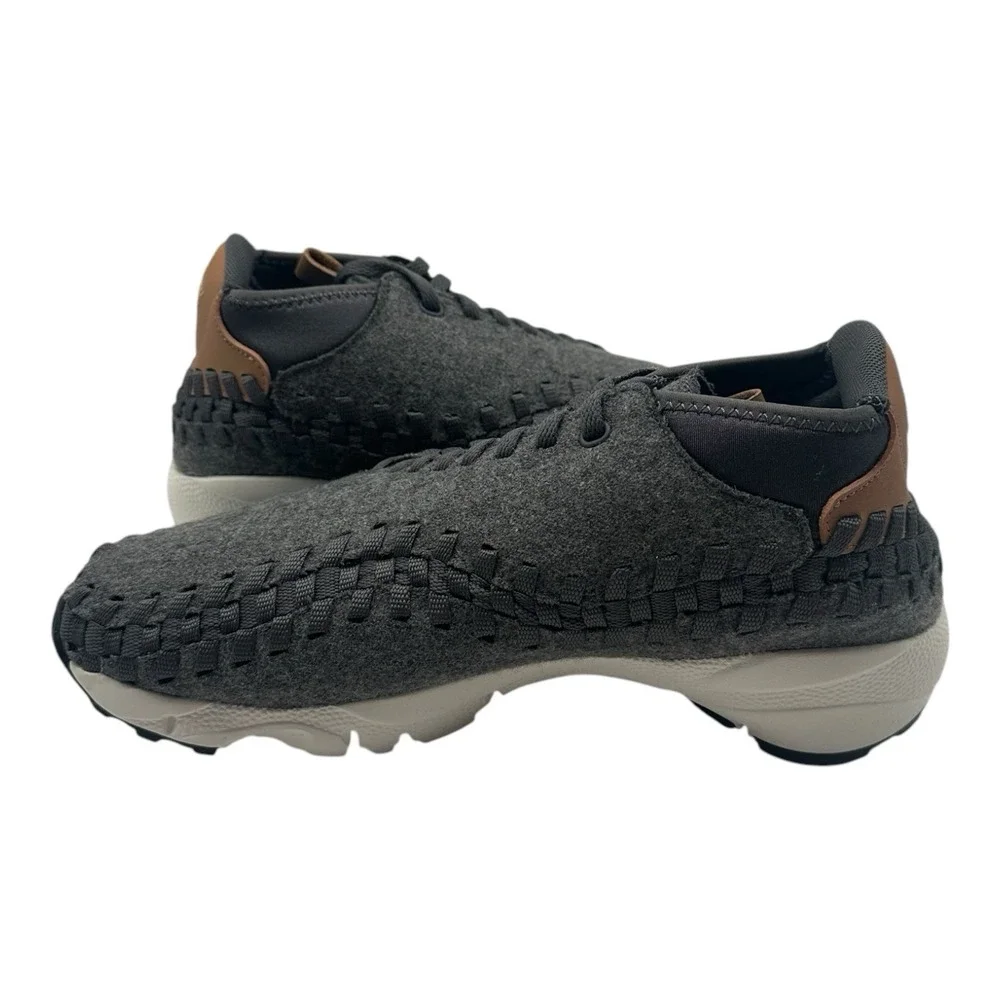 Nike Air Footscape Woven Chukka SE Shoes Mens 10.5 Dark Grey Sneakers 857874-002